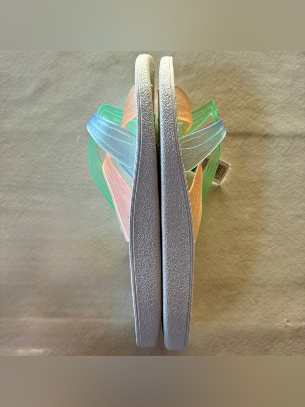 Vintage Islander Women's Pastel Multi-Color Slide Sandals (11) - Picture 7 of 16